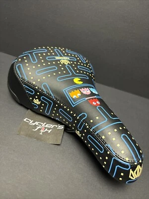 New PAC-Man Throne Bicycle Seat Saddle 29er Bmx Velo Freestyle Pinky Inky Gt SE - Image 1 of 4
