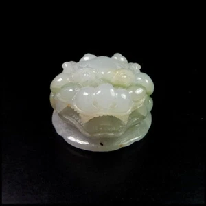【KATHY JADE】Icy Emerald With 3 Color Dragon Jadeite Jade Pendant《Grade A》 - Picture 1 of 1