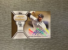 2019 Topps Legacy of Baseball Auto Gold /50 Antonio Senzatela #LBA-AS Auto