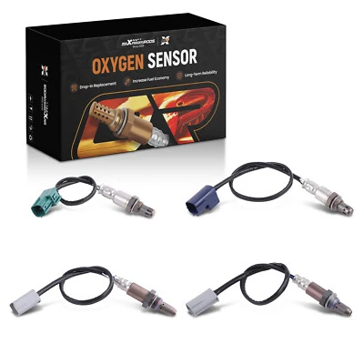 Sensor de oxígeno O2 4 piezas 02 aguas arriba + aguas abajo para Nissan Frontier V6 4,0 L 2007 Foto 1 de 4