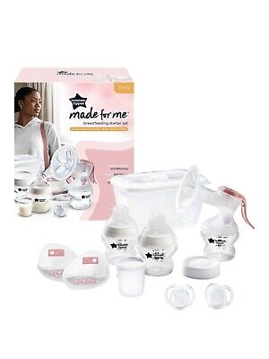 Tommee Tippee Breastfeeding Starter Kit + Pacifiers, Feeding Bottles, Pads & Etc • 34.99£