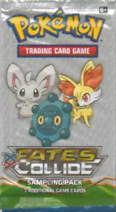 POKEMON 10 SAMPLING PACKS FATES COLLIDE 3 CARDS PER PACK - BRAND NEW IN PACKS - Picture 1 of 1