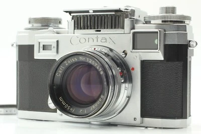[Mint Contax IIIa Entfernungsmesser W / Objektiv Sonnar 50mm F/2 Meter Von Japan - Bild 1 von 4