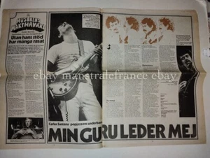 Carlos Santana Buffalo Springfield Neil Young Stills Bob Ausschnitte Schweden 70er - Bild 1 von 2