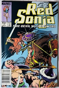 Red Sonja She-devil With a Sword #7 Marvel Comics 1985 VF/VF+ - Picture 1 of 2