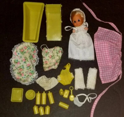 Muñeca Barbie Baby Sits Krissy vintage exclusiva de SEARS 1974 #7882 Foto 1 de 4