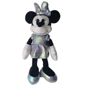 Disney 2023 Platin 100 Jahre Wunder holografische Minnie Maus Plüschtier 17 Zoll - Bild 1 von 6
