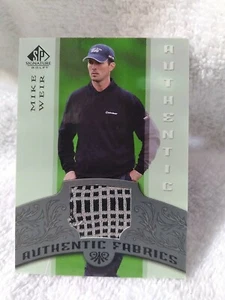Mike Weir 2005 SP Authentic Fabrics Tournament Worn Shirt card #AF-MW PGA - Bild 1 von 3