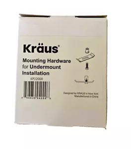 Juego de (10) accesorios de montaje para fregadero de cocina Kraus/montaje inferior KP22000 NUEVO - Imagen 1 de 2