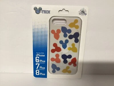 DISNEY D-TECH RAINBOW MICKEY BALLOONS PHONE CASE FITS iPHONE 6S, 7 & 8 PLUS - Image 1 of 2