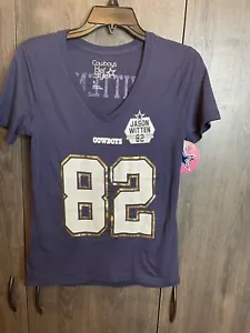 Camisa Manga Corta Dallas Cowboys Su Estilo NFL Jason Witten Talla Adulto Pequeña - Imagen 1 de 8
