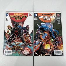 COMICS DC Earth 2 #1 And #2 The New 52 World's End December 2014 Boarded Nice