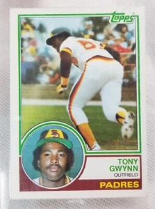 1983 Topps Baseball Tony Gwynn Rookie Rc #482 San Diego Padres HoF 0045 - Picture 1 of 7