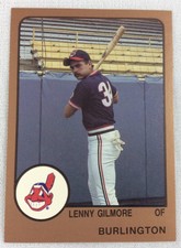 1988 Burlington Indians-ProCards Minor League Baseball Card-Lenny Gilmore