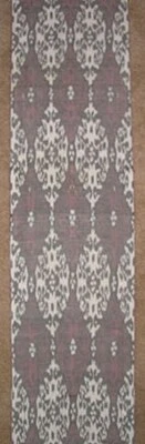 11 Yard HAND MADE UZBEK Natural SILK IKAT ADRAS FABRIC #8934 - Image 1 of 3