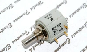1pcs - Bi Technologies 500R Wirewound Potentiometer 7286R500L.25 10 Multi-Turn - Picture 1 of 8