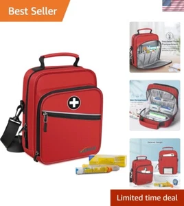Insulin Cooler Case Insulated 11" Organizer Bag for Medication Travel Supplies - Picture 1 of 9