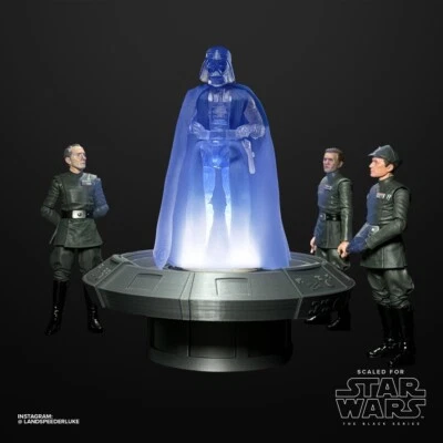 Hasbro Star Wars The Black Series Holocomm Collection Holocomm Mesa Impresión 3D Foto 1 de 2