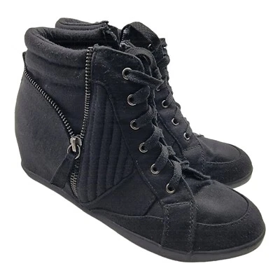  Justice Zapatos Niñas Talla 7 Botas con Cremalleras de Moda Negro Informal  Foto 1 de 4