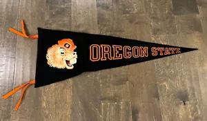 Oregon State University Beavers Vintage Pennant 11x30 Collegiate Of Ames - Picture 1 of 8