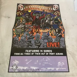 Cadillac Tramps - Live Album Promo Glossy Full Color 11x17 Poster (1999) Concert - Picture 1 of 10