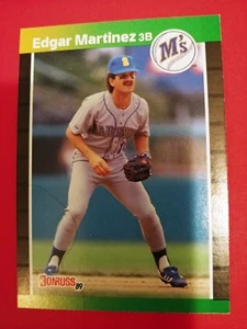 1989 Donruss Edgar Martinez #645 Seattle Mariners HALL OF FAME - Picture 1 of 2