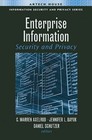 Enterprise Information Security and Privacy - Hardcover - VERY GOOD