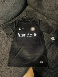 Nike F.C. Away Soccer Jersey AA3886-010 Black; Men's Size Small - Picture 1 of 2