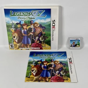 Legends of Oz Dorothy's Return CIB Nintendo 3DS 2014 Completo con Manual Probado - Imagen 1 de 7
