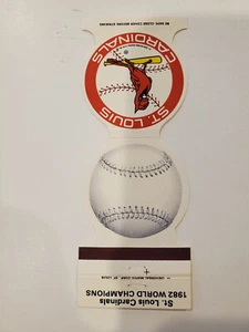 MS21 St. Louis Cardinals 1983 MLB Baseball Matchbook Schedule - Blank - Picture 1 of 2