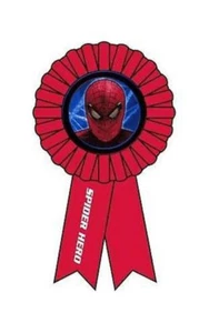 CINTA DE DECORACIÓN DE CUMPLEAÑOS PREMIO THE AMAZING SPIDER-MAN FAVOR - Imagen 1 de 1