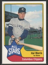 Hal Morris 1989 Triple A All-Stars CMC #17 Columbus Clippers New York Yankees #2