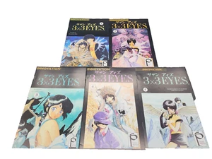 3 x 3 Augen 1991 Manga Comic Innovation Ausgaben 1 2 3 4 5 - Bild 1 von 21