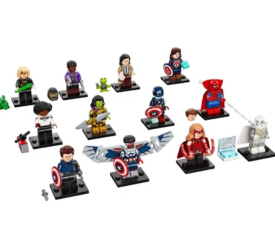 LEGO 71031 Marvel Studios Series Juego Completo de 12 Minifiguras NUEVO Genuino Foto 1 de 3