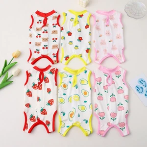 Pet Wear Vest Physiological Suit Pet Jumpsuit Cat Recovery Suit Weaning Suit⊙ - Picture 1 of 17