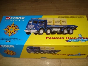 Corgi Classics the Motor Packing OO Foden FG 8 Wheel Platform Lorry with Crates - Picture 1 of 3