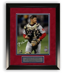 Foto autografiada firmada por Jason Varitek de 8x10 enmarcada a 11x14 - Imagen 1 de 1