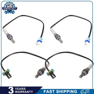 Sensor de oxígeno O2 4 piezas para Chevy Silverado GMC Sierra 2500HD 6,0 L 2003-2007 Foto 1 de 4