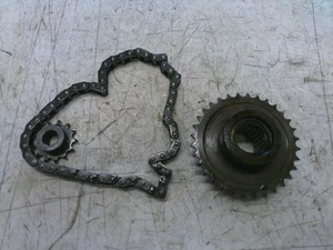 1971-1974 Harley Davidson 350 SS350 sprint electric starter gear chain set - Picture 1 of 5