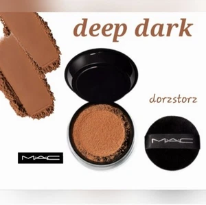 MAC Studio Fix Pro Set + Blur Weightless Loose Powder *DEEP DARK*/ 0.22 oz / NIB - Picture 1 of 6
