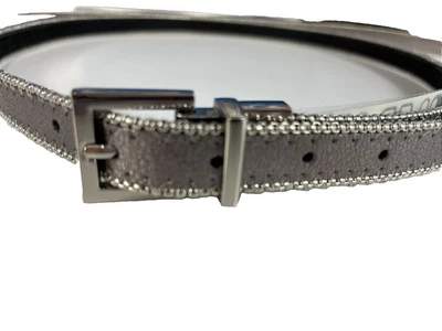 INC International Concepts Women’s Thin Reversible Chain Belt  Med 32" - Image 1 of 4