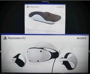 PSVR2 - Sony PlayStation VR2 Headset - White & Controller Charging Station - Picture 1 of 6