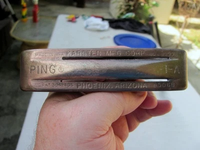 Vintage Ping 1-A Putter Phoenix 85068 Zip Code 35.5" length New Ping Man Grip - Image 1 of 4
