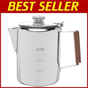 Bozeman 9 Tassen Kaffeemaschine - kein Aluminium, kein Kunststoff - Bild 1 von 10