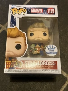 Funko Pop Vinilo Navidad STAR LORD Con GROOT #1125 - Imagen 1 de 5