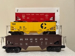 O Scale Trains Lot of 6 Hoppers (LV), (BO), (PRR), (TAG), (GN), - Picture 1 of 12