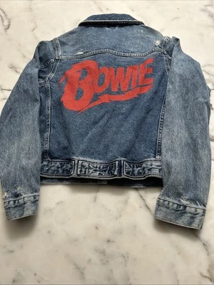 DAVID BOWIE Archive Denim Jean Jacket- Measurements - RARE - Image 1 of 4