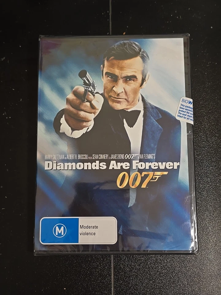 Diamonds Are Forever DVD | Sean Connery | Region 4 NEW SEALED  - image 1 of 1