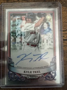 2024 Bowman Sterling - Prospect Autographs Kyle Teel #PA-KT (AU, RC) - Imagen 1 de 2
