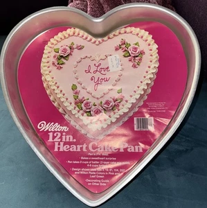 Vintage Wilton 12" Heart Party Cake Pan-Never Used!!! - Picture 1 of 1